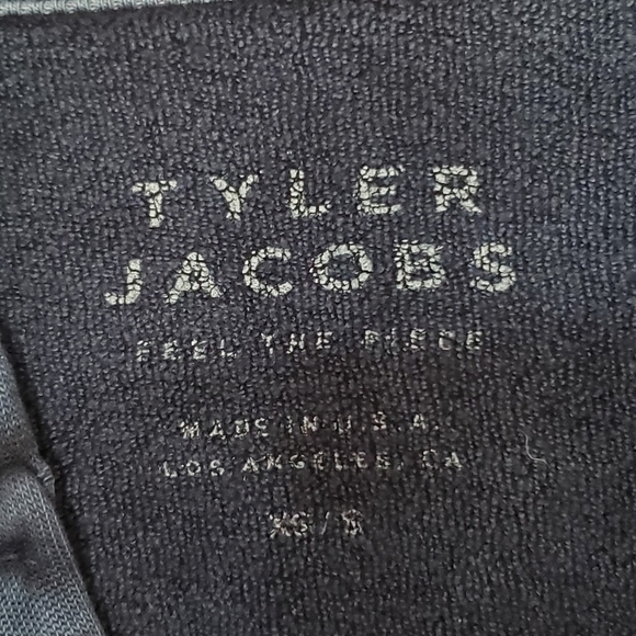 Tyler Jacobs Feel The Piece Lace Up Hoodie and Sweatpants Set Tie Dye Blue XS/S - Picture 13 of 14